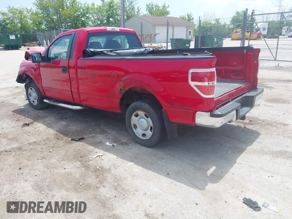 2009 Ford F-150 XL with VIN 1FTRF12WX9KB25425, listed as a IAAI auction lot 42597123 with 109,060 mi miles and . Bid and sale history available at DreamBid. Image 3.