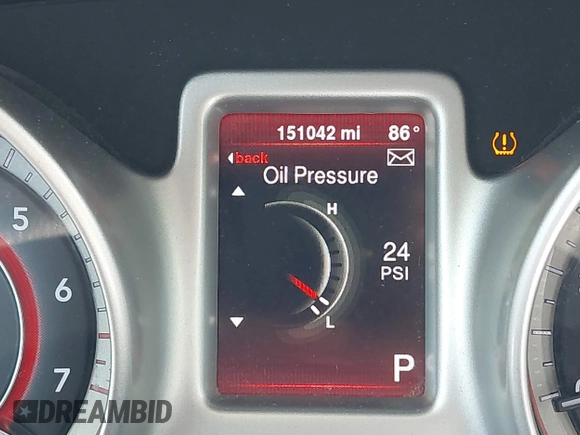 2015 Dodge Journey SXT with VIN 3C4PDCBG4FT727376, listed as a IAAI auction lot 42029881 with 151,042 mi miles. Bid and sale history available at carsss.com. Image 15.