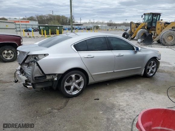 2010 Acura TL Tech with VIN 19UUA8F57AA003068, listed as a Copart auction lot 49351405 with 201,161 mi miles and Salvage Title. Bid and sale history available at carsss.com. Image 3.