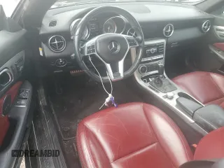 2012 Mercedes-Benz SLK-Class SLK 350 with VIN WDDPK5HA0CF019545, listed as a Copart auction lot 76512564 with 58,929 mi miles and Salvage Title. Bid and sale history available at carsss.com. Image 8.