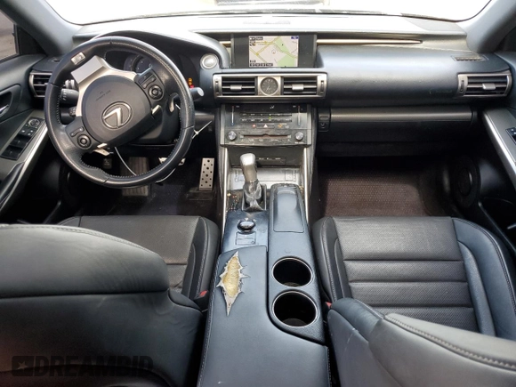 2014 Lexus IS 250 with VIN JTHBF1D22E5018176, listed as a Copart auction lot 54751925 with 114,490 mi miles and Salvage title. Bid and sale history available at DreamBid. Image 8.