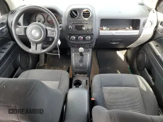 2016 Jeep Compass Sport with VIN 1C4NJDBB9GD655074, listed as a Copart auction lot 43328305 with 122,863 mi miles and Salvage Title. Bid and sale history available at carsss.com. Image 8.