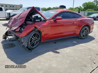 2022 Ford Mustang EcoBoost with VIN 1FA6P8TH8N5130419, listed as a Copart auction lot 57816625 with 27,375 mi miles and Salvage title. Bid and sale history available at DreamBid. Image 1.