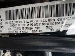 2014 Ram 2500 Laramie with VIN 3C6UR5NL0EG320324, listed as a Copart auction lot 84502324 with 180,712 mi miles and Salvage title. Bid and sale history available at DreamBid. Image 12.