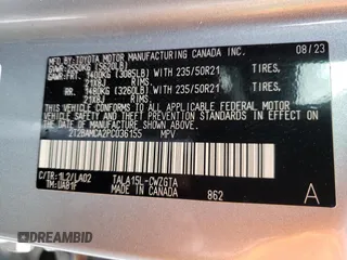 2023 Lexus RX with VIN 2T2BAMCA2PC036155, listed as a Copart auction lot 65650354 with 16,168 mi miles and Salvage Title. Bid and sale history available at carsss.com. Image 13.