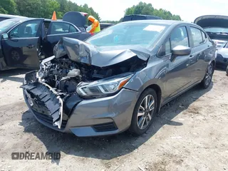 2021 Nissan Versa SV with VIN 3N1CN8EV4ML860108, listed as a IAAI auction lot 42442360 with 60,857 mi miles and . Bid and sale history available at DreamBid. Image 2.
