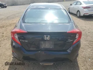 2020 Honda Civic Sedan Sport with VIN 2HGFC2F86LH506332, listed as a Copart auction lot 72094644 with 86,640 mi miles and Salvage Title. Bid and sale history available at carsss.com. Image 6.