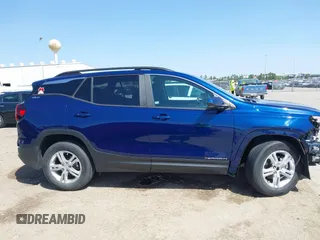 2022 GMC Terrain SLE with VIN 3GKALMEV0NL299267, listed as a IAAI auction lot 41845193 with 9,581 mi miles. Bid and sale history available at carsss.com. Image 14.