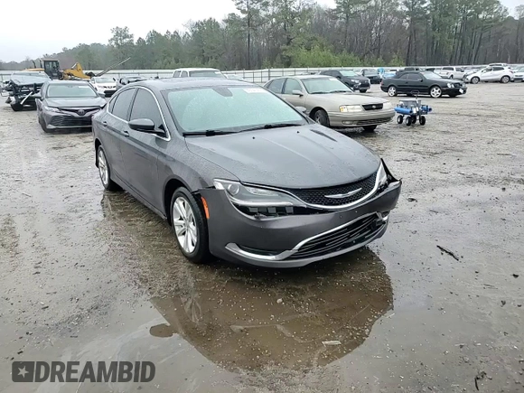 2015 Chrysler 200 Limited with VIN 1C3CCCAB6FN628585, listed as a Copart auction lot 48547435 with 182,863 mi miles and Salvage Title. Bid and sale history available at carsss.com. Image 11.
