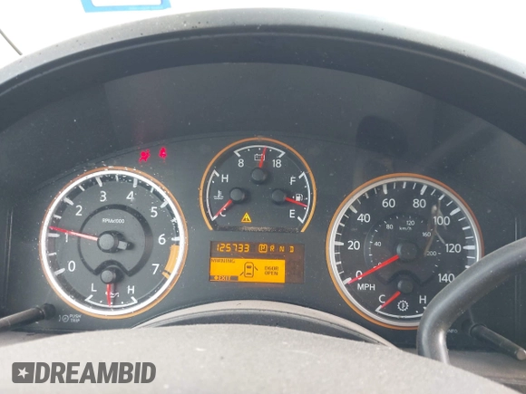2012 Nissan Titan SV with VIN 1N6AA0EKXCN316263, listed as a IAAI auction lot 41888025 with 125,733 mi miles and . Bid and sale history available at DreamBid. Image 7.
