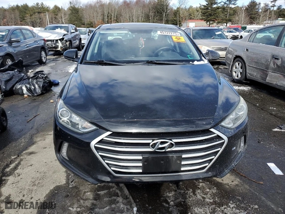 2017 Hyundai Elantra SE with VIN 5NPD84LFXHH141142, listed as a Copart auction lot 45722275 with 197,401 mi miles and Clean Title. Bid and sale history available at carsss.com. Image 5.
