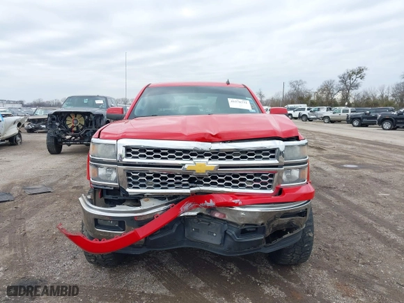 2014 Chevrolet Silverado 1500 LT with VIN 3GCUKREC7EG427441, listed as a IAAI auction lot 41576731 with 145,127 mi miles. Bid and sale history available at carsss.com. Image 12.