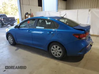 2021 Kia Rio S with VIN 3KPA24ADXME422202, listed as a Copart auction lot 85538434 with 99,138 mi miles and Salvage Title. Bid and sale history available at DreamBid. Image 2.