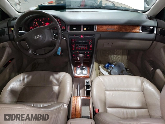 1999 Audi A6 with VIN WAUBA24B8XN124802, listed as a Copart auction lot 81090894 with 20,672 mi miles and Clean Title. Bid and sale history available at carsss.com. Image 8.