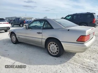 1997 Mercedes-Benz SL-Class with VIN WDBFA67F4VF149227, listed as a Copart auction lot 42790075 with 0 mi miles and Salvage Title. Bid and sale history available at carsss.com. Image 2.