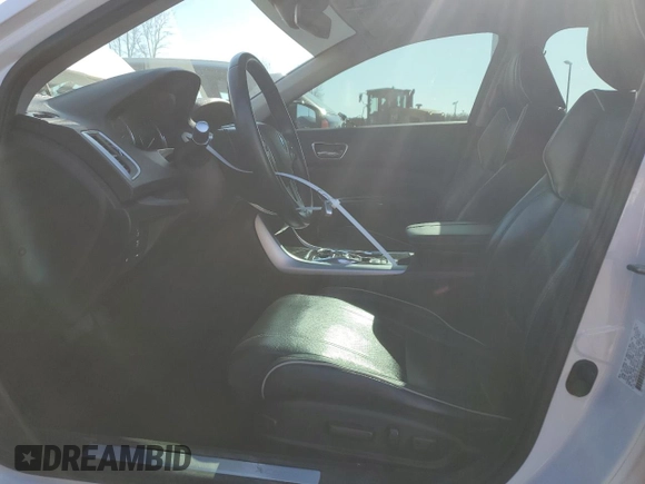 2018 Acura TLX w/Technology Pkg with VIN 19UUB2F59JA007083, listed as a Copart auction lot 48970135 with 91,784 mi miles and Salvage Title. Bid and sale history available at carsss.com. Image 7.