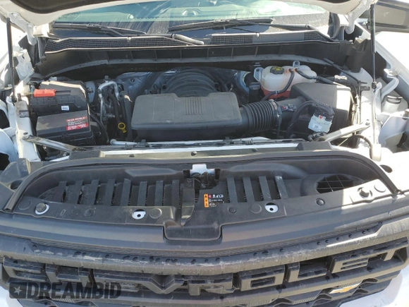2023 Chevrolet Silverado 1500 Work Truck with VIN 3GCNAAED7PG301679, listed as a Copart auction lot 52553185 with 7,929 mi miles and Clean Title. Bid and sale history available at carsss.com. Image 11.
