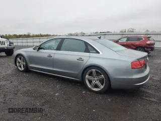 2013 Audi A8 L 3.0L with VIN WAURGAFD3DN002771, listed as a Copart auction lot 51695195 with 117,786 mi miles and Clean Title. Bid and sale history available at carsss.com. Image 2.