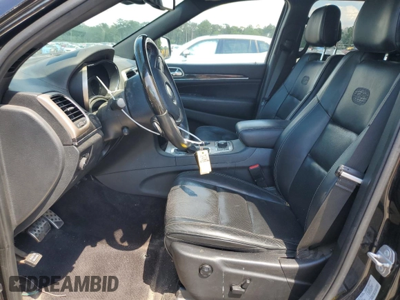 2016 Jeep Grand Cherokee Overland with VIN 1C4RJFCM9GC302353, listed as a Copart auction lot 58789604 with 87,826 mi miles and Clean title. Bid and sale history available at DreamBid. Image 7.