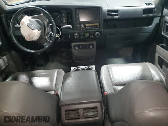 2013 Honda Ridgeline RTL with VIN 5FPYK1F57DB009718, listed as a Copart auction lot 55763435 with Not provided miles and Salvage title. Bid and sale history available at DreamBid. Image 8.