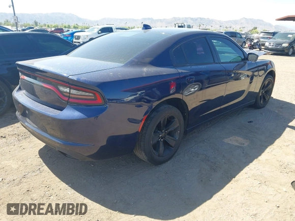 2015 Dodge Charger SXT with VIN 2C3CDXHG5FH789718, listed as a IAAI auction lot 42136480 with 168,633 mi miles and . Bid and sale history available at DreamBid. Image 4.
