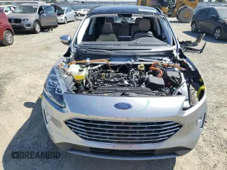 2022 Ford Escape Titanium Plug-In Hybrid with VIN 1FMCU0LZ5NUB74296, listed as a Copart auction lot 61629035 with Not provided miles and Salvage title. Bid and sale history available at DreamBid. Image 5.