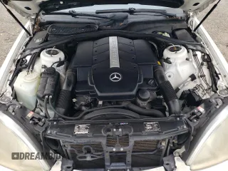 2002 Mercedes-Benz S-Class 5.0L with VIN WDBNG75J42A286054, listed as a Copart auction lot 85111494 with 0 mi miles and Salvage Title. Bid and sale history available at carsss.com. Image 11.