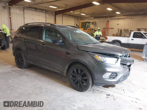 2017 Ford Escape SE with VIN 1FMCU0GD1HUC33119, listed as a IAAI auction lot 41884514 with 99,537 mi miles. Bid and sale history available at carsss.com. Image 1.