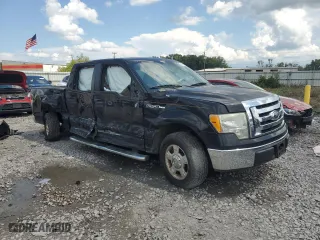 2010 Ford F-150 XL with VIN 1FTEW1C87AFD48615, listed as a Copart auction lot 64748534 with 0 mi miles and Salvage Title. Bid and sale history available at carsss.com. Image 4.