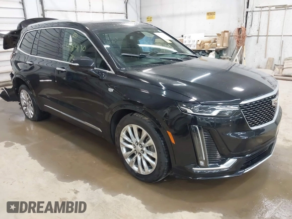 2020 Cadillac XT6 AWD Premium Luxury with VIN 1GYKPDRS3LZ101138, listed as a IAAI auction lot 41984170 with 60,286 mi miles and . Bid and sale history available at DreamBid. Image 1.