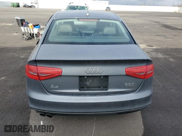 2016 Audi A4 Premium with VIN WAUBFAFL3GN011714, listed as a Copart auction lot 41669145 with 101,608 mi miles and Salvage Title. Bid and sale history available at carsss.com. Image 6.