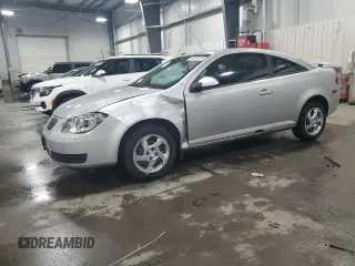 2007 Pontiac G5 with VIN 1G2AL18F777276840, listed as a Copart auction lot 50393185 with 113,404 mi miles and Salvage Title. Bid and sale history available at carsss.com. Image 1.