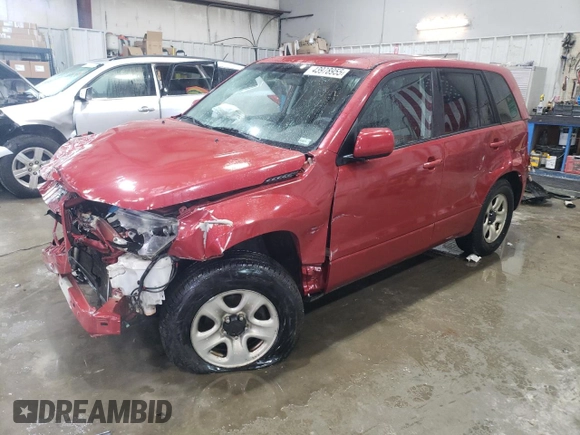 2011 Suzuki Grand Vitara Premium with VIN JS3TD0D25B4102081, listed as a Copart auction lot 43978955 with 310,535 mi miles and Salvage title. Bid and sale history available at DreamBid. Image 1.