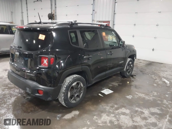 2018 Jeep Renegade Upland z VIN ZACCJBAB7JPH44891, wystawiony jako IAAI lot #41598472 z przebiegiem 150 165 mil mil oraz . Historia ofert i sprzedaży dostępna na DreamBid. Obrazek 4.