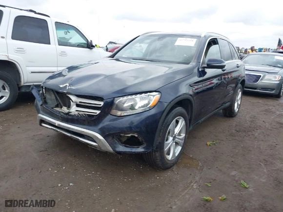 2018 Mercedes-Benz GLC with VIN WDC0G4JB5JF439738, listed as a IAAI auction lot 41741168 with 78,788 mi miles. Bid and sale history available at carsss.com. Image 2.