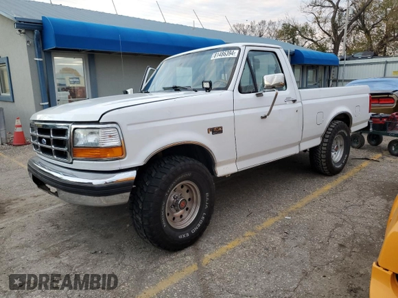1994 Ford F-150 with VIN 1FTDF15Y9RNB41007, listed as a Copart auction lot 81486394 with 0 mi miles and Salvage Title. Bid and sale history available at carsss.com. Image 1.