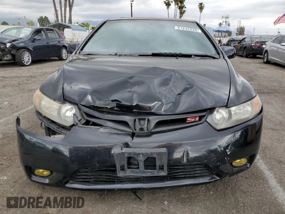 2006 Honda Civic Si z VIN 2HGFG21576H704892, wystawiony jako Copart lot #51242335 z przebiegiem 195 234 mil mil oraz Szkoda całkowita • Salvage title. Historia ofert i sprzedaży dostępna na DreamBid. Obrazek 5.