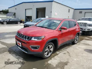 2018 Jeep Compass Limited with VIN 3C4NJCCB2JT358366, listed as a Copart auction lot 57937785 with 72,834 mi miles and Salvage title. Bid and sale history available at DreamBid. Image 1.