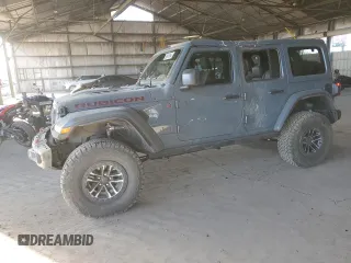 2024 Jeep Wrangler Rubicon X with VIN 1C4RJXFGXRW247781, listed as a Copart auction lot 85879564 with 2,661 mi miles and Salvage title. Bid and sale history available at DreamBid. Image 1.