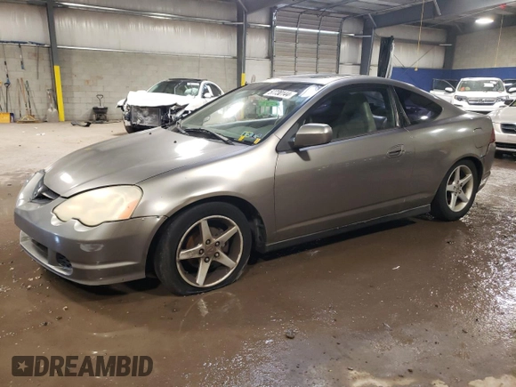 2003 Acura RSX with VIN JH4DC54833C001506, listed as a Copart auction lot 57730144 with 154,206 mi miles and Salvage Title. Bid and sale history available at carsss.com. Image 1.