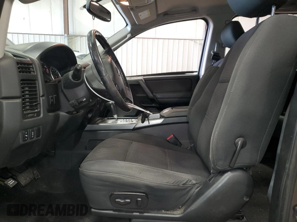2010 Nissan Titan LE with VIN 1N6AA0EC2AN325657, listed as a Copart auction lot 88307625 with 147,010 mi miles and Salvage Title. Bid and sale history available at carsss.com. Image 7.