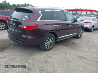 2013 Infiniti JX35 z VIN 5N1AL0MMXDC306339, wystawiony jako IAAI lot #42364060 z przebiegiem 237 711 mil mil oraz . Historia ofert i sprzedaży dostępna na DreamBid. Obrazek 4.