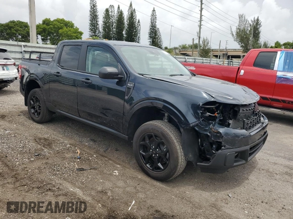 2023 Ford Maverick XL with VIN 3FTTW8F93PRA24562, listed as a Copart auction lot 62538725 with 7,973 mi miles and Salvage title. Bid and sale history available at DreamBid. Image 4.