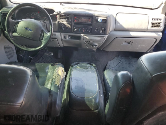 2003 Ford F-250 XL with VIN 1FTNX21L33EB28441, listed as a Copart auction lot 72505504 with 243,846 mi miles and Salvage Title. Bid and sale history available at DreamBid. Image 8.
