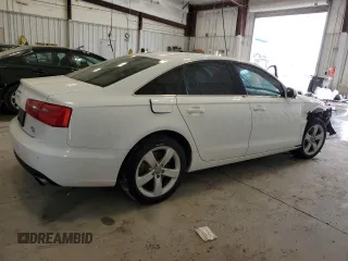 2012 Audi A6 Premium Plus with VIN WAUGGAFC5CN081826, listed as a Copart auction lot 57487055 with 143,292 mi miles and Non repairable. Bid and sale history available at DreamBid. Image 3.
