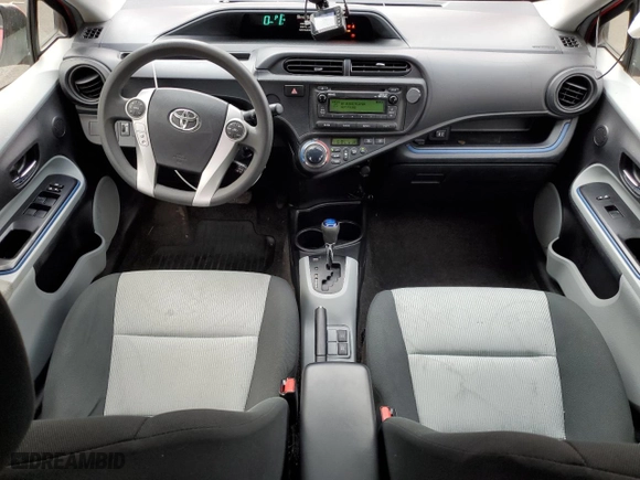 2013 Toyota Prius c One with VIN JTDKDTB37D1557512, listed as a Copart auction lot 47567035 with 144,719 mi miles and Salvage Title. Bid and sale history available at carsss.com. Image 8.