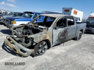 2022 Ram 1500 Big Horn with VIN 1C6RREFM5NN364792, listed as a Copart auction lot 71848604 with Not provided miles and Salvage title. Bid and sale history available at DreamBid. Image 1.