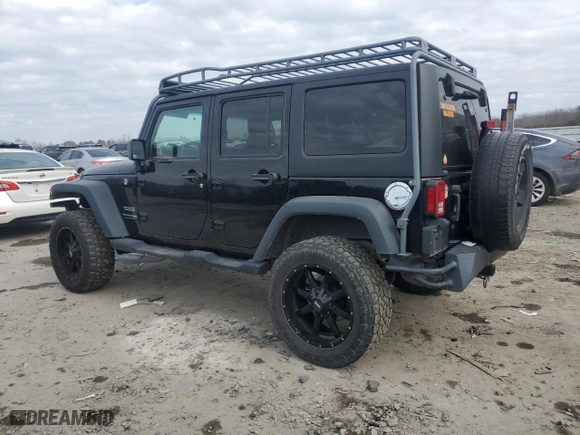 2018 Jeep Wrangler JK Unlimited Sport with VIN 1C4BJWDG5JL895601, listed as a Copart auction lot 42246485 with 82,107 mi miles and Salvage Title. Bid and sale history available at carsss.com. Image 2.
