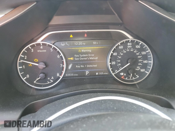 2021 Nissan Murano SV with VIN 5N1AZ2BS1MC107269, listed as a Copart auction lot 46863225 with 83,939 mi miles and Clean Title. Bid and sale history available at DreamBid. Image 9.