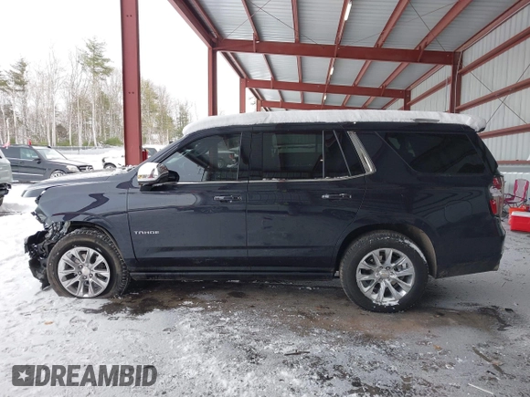 2023 Chevrolet Tahoe Premier with VIN 1GNSKSKL6PR545302, listed as a IAAI auction lot 41017179 with 16,877 mi miles and . Bid and sale history available at DreamBid. Image 15.
